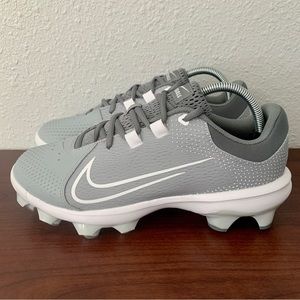 Nike Hyperdiamond 4 Pro MCS Womens Size 10 Softball Cleats DC8990-012 Gray